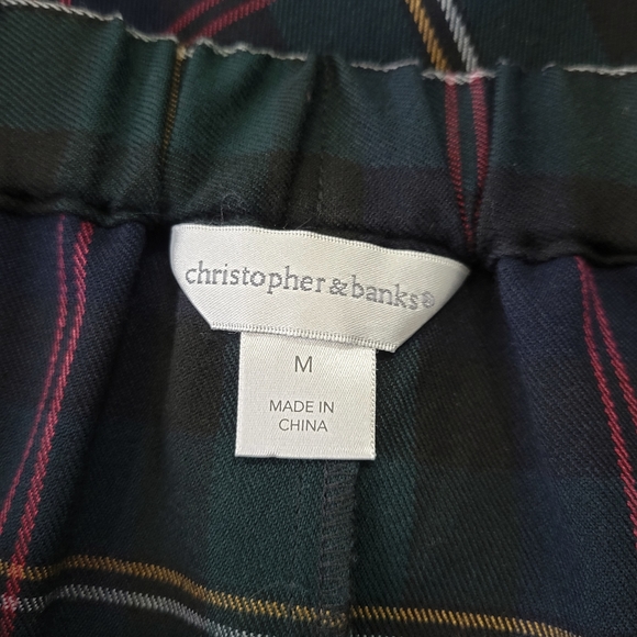 Christopher & Banks Long Holiday Plaid Skirt - Picture 4 of 6